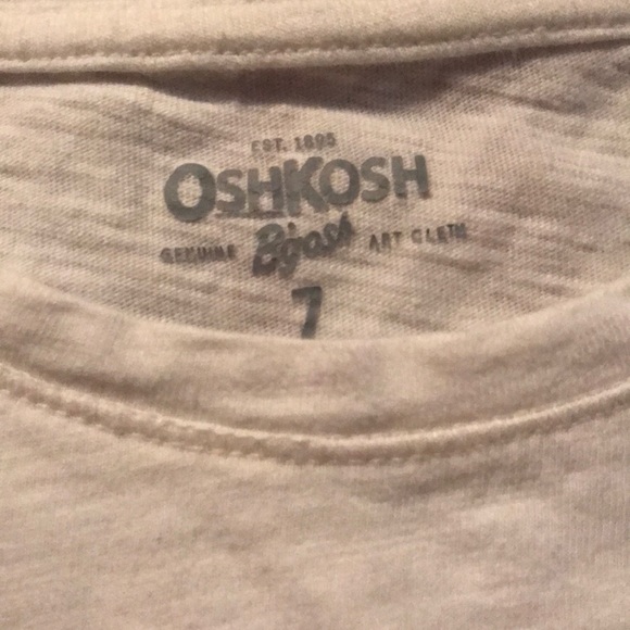 Oshkosh Happy long sleeved shirt and pants set Sz7 - Picture 5 of 6